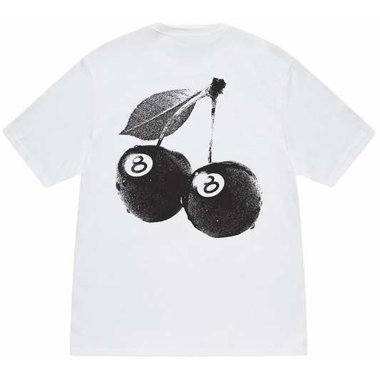 Stussy Cherries Tee White