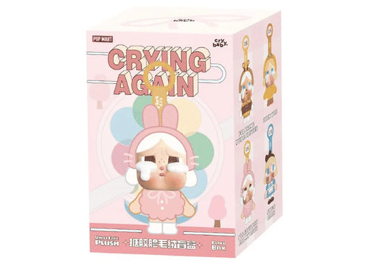 Pop Mart CryBaby Crying Again Series Vinyl Face Plush Single Blind Box