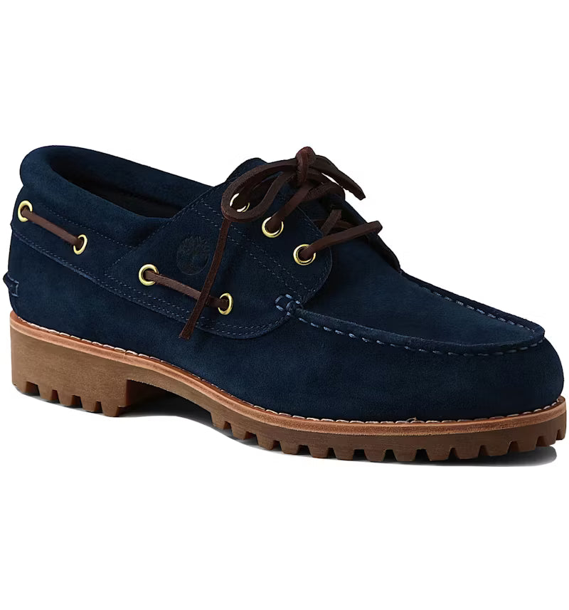 Timberland 3-Eye Classic Lug "C.F. Stead Dark Blue Suede"